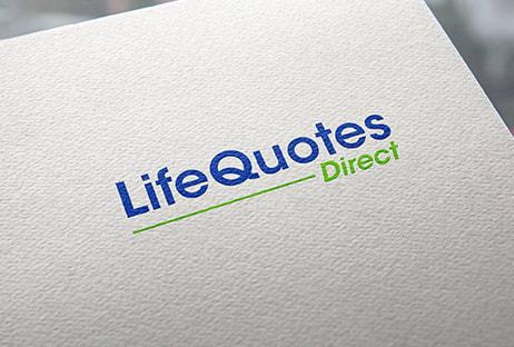 Life Quotes Direct logo printed on a paper